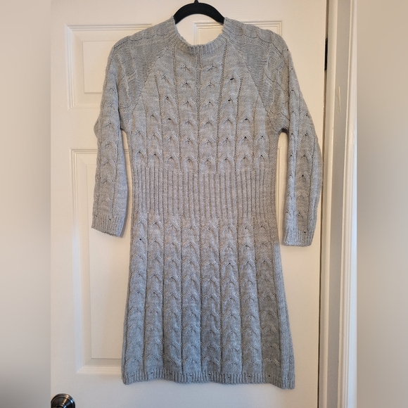 Grey Knit Dress - Picture 2 of 2